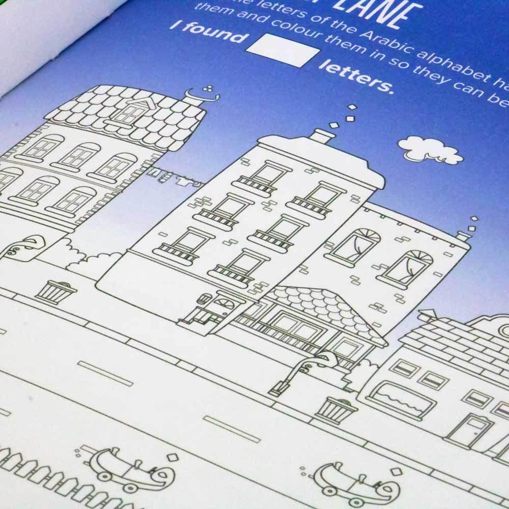 Arabic Letters Activity Book