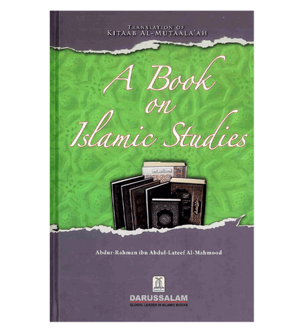 A Book On Islamic Studies A Book On Islamic Studies