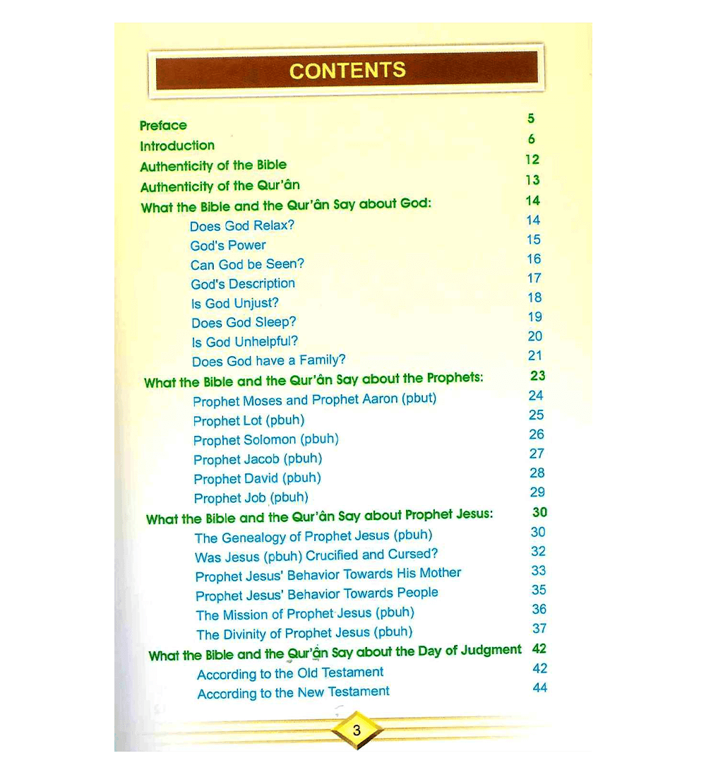 Christianity & Islam According to The Bible & The Qur'an