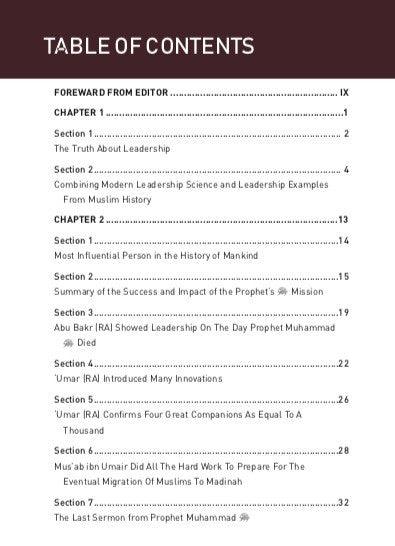 Prophet-muhammad .. The Hallmark of Leadership