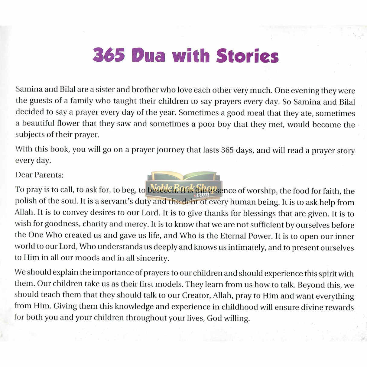 365 Dua With Stories Goodwords