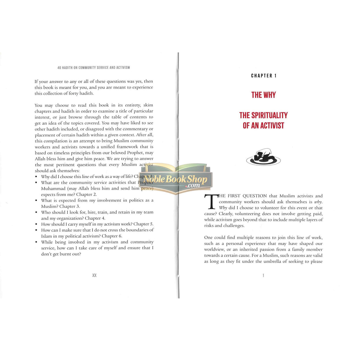 40 HADITH ON COMMUNITY SERVICE & ACTIVISM