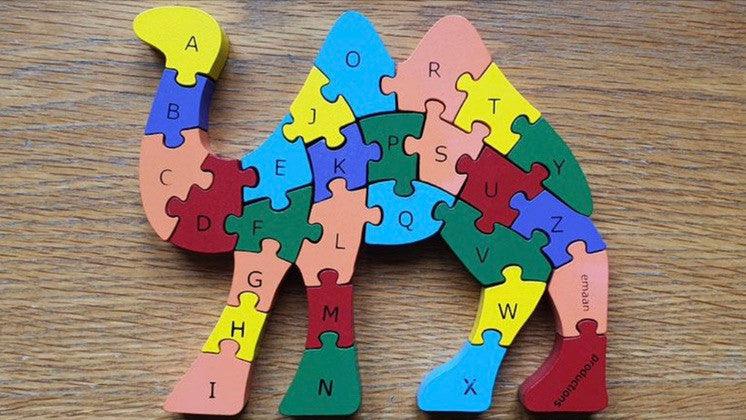 Alphabet Camel (Arabic and English)