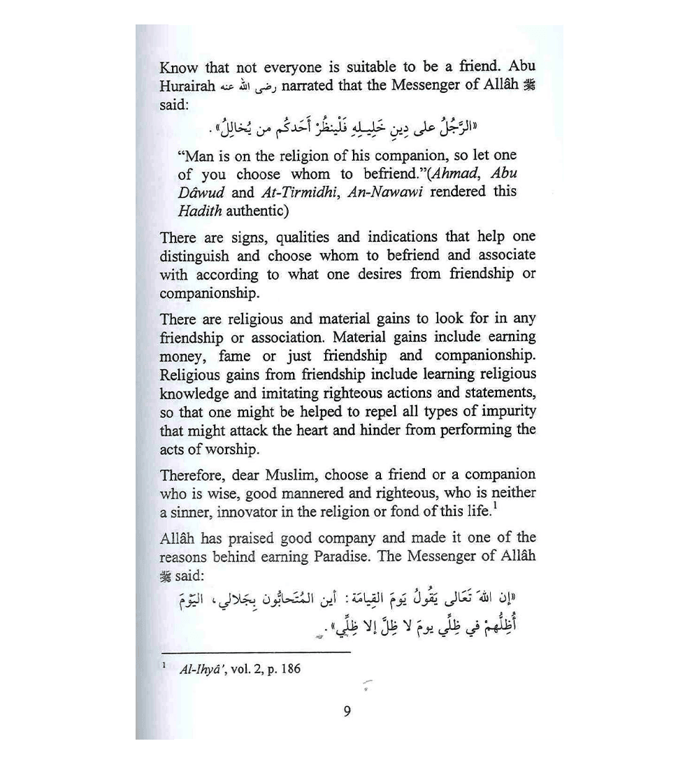 Road to Good Friendship