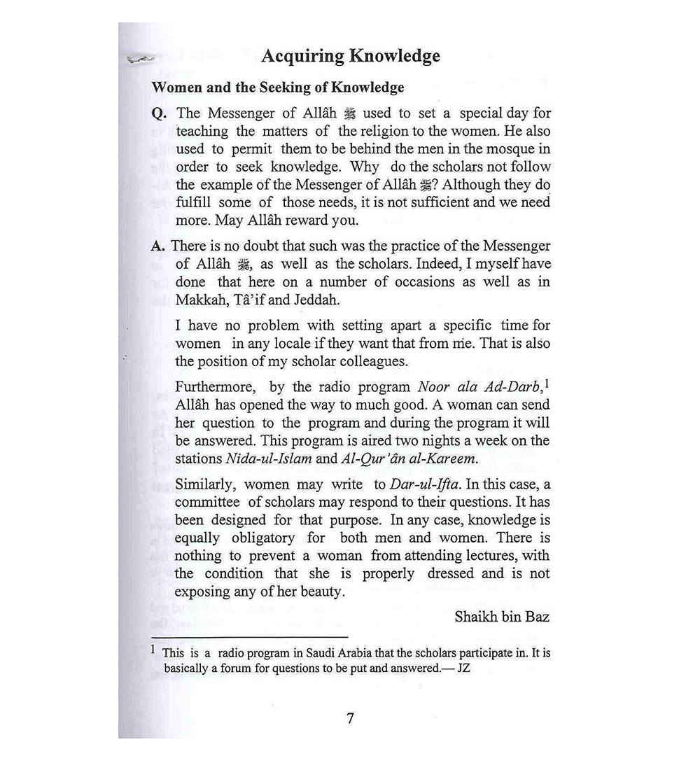 Selected Fatawa for Women