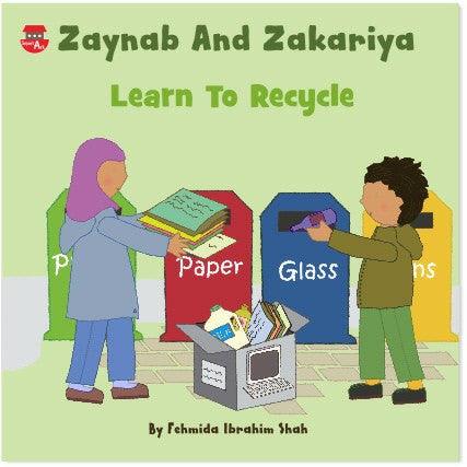 Zaynab And Zakariya Learn To Recycle Zaynab And Zakariya Learn To Recycle