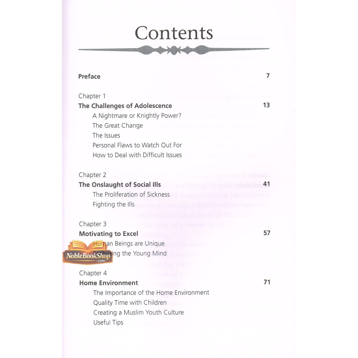 A Guide to Parenting in Islam Addressing Adolescence