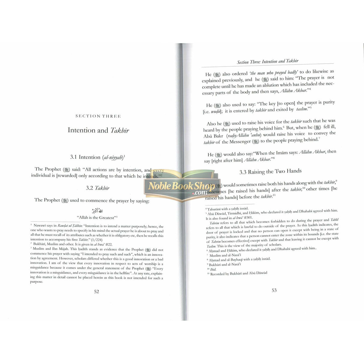 Description of the Prophets Prayer