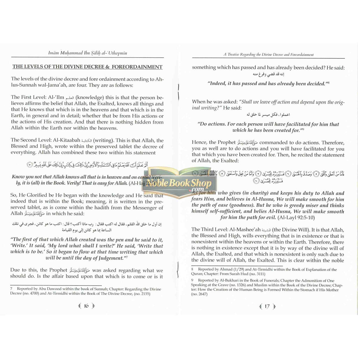 A Treatise Regarding the Divine Decree and Foreordainment