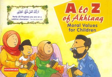 A to Z of Akhlaaq Moral Values For Children - NobleBookshop