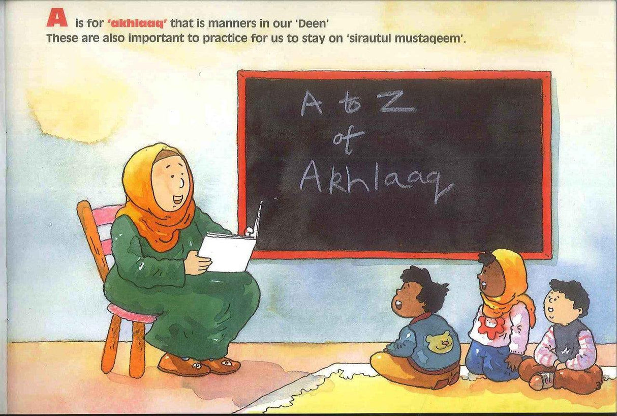 A to Z of Akhlaaq Moral Values For Children - NobleBookshop