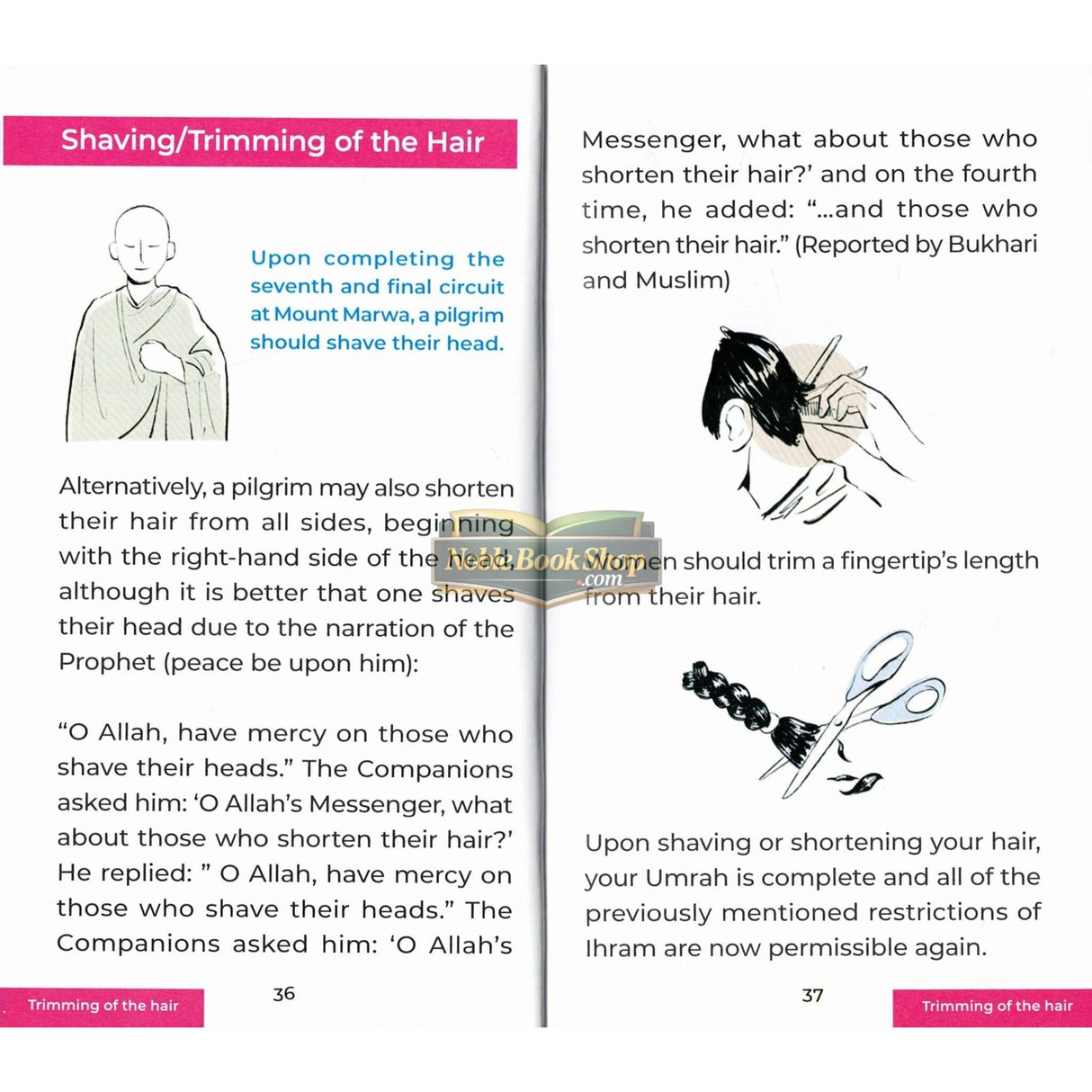 An Illustrated Step by Step Guide on How to Perform Umrah