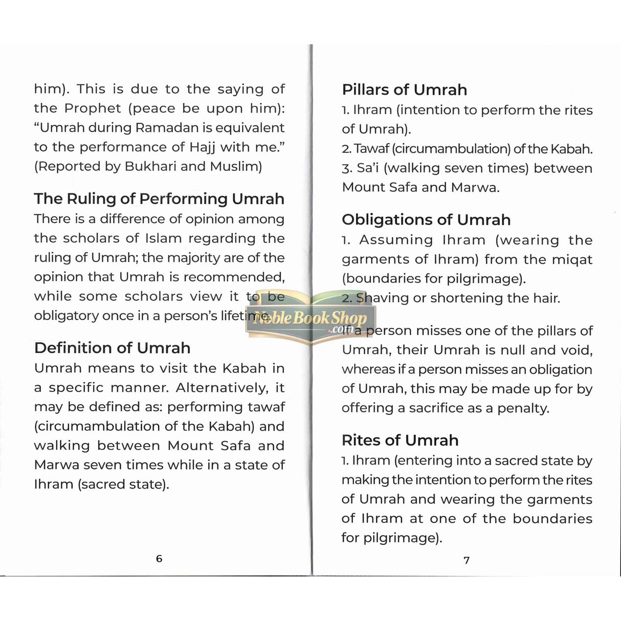 An Illustrated Step by Step Guide on How to Perform Umrah