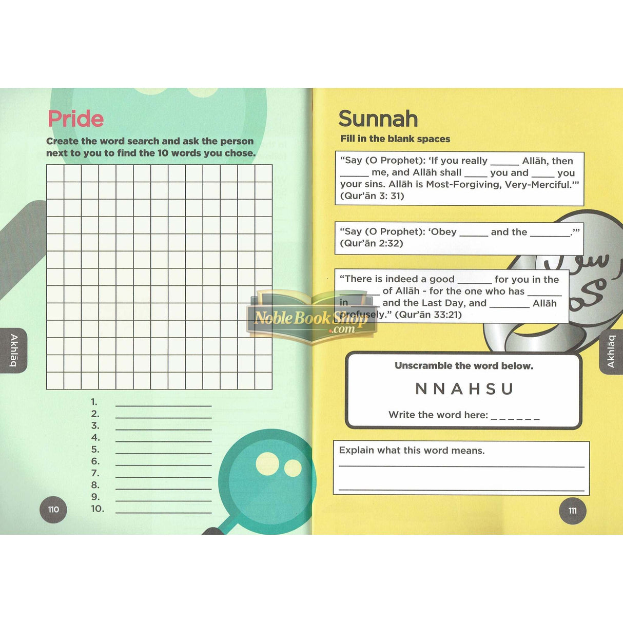 Islamic Curriculum Workbook 6 (Boys)