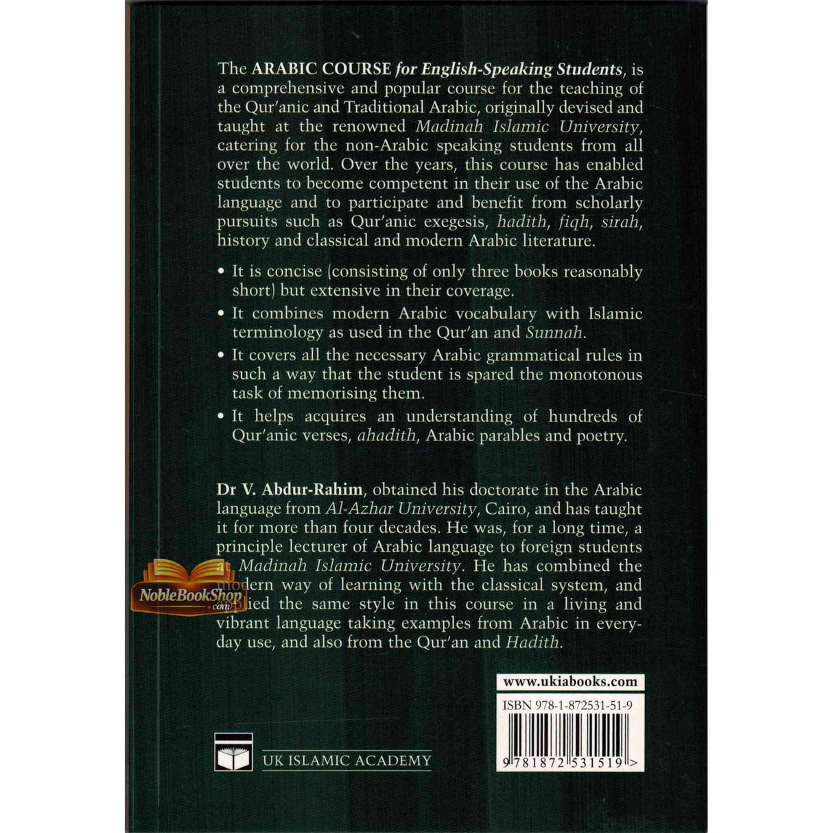 Arabic Course for English Speaking Students 1