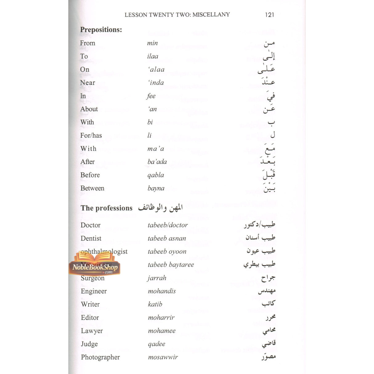 Arabic For Everyday (Spoken Arabic For All)