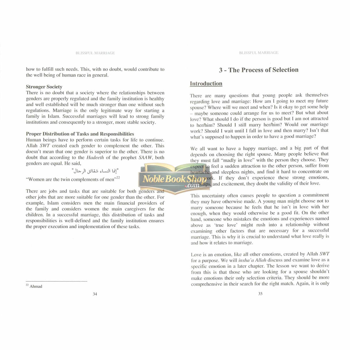 Blissful Marriage : A Practical Islamic Guide