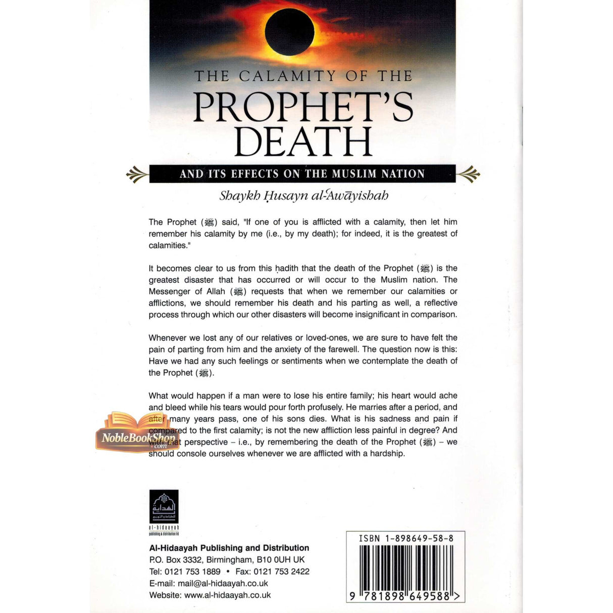 The Calamity of the Prophet's Death and Its Effect on the Muslim Nation