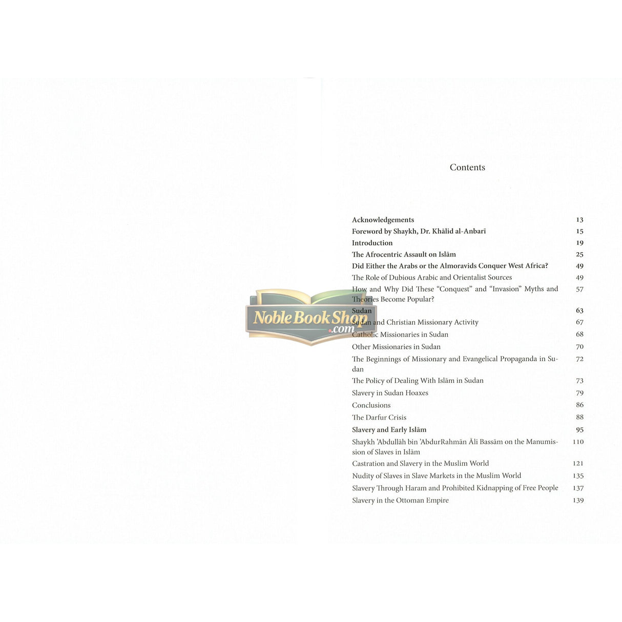 Defining Legends: Analysis Of Afrocentric WritingS Against Isalam