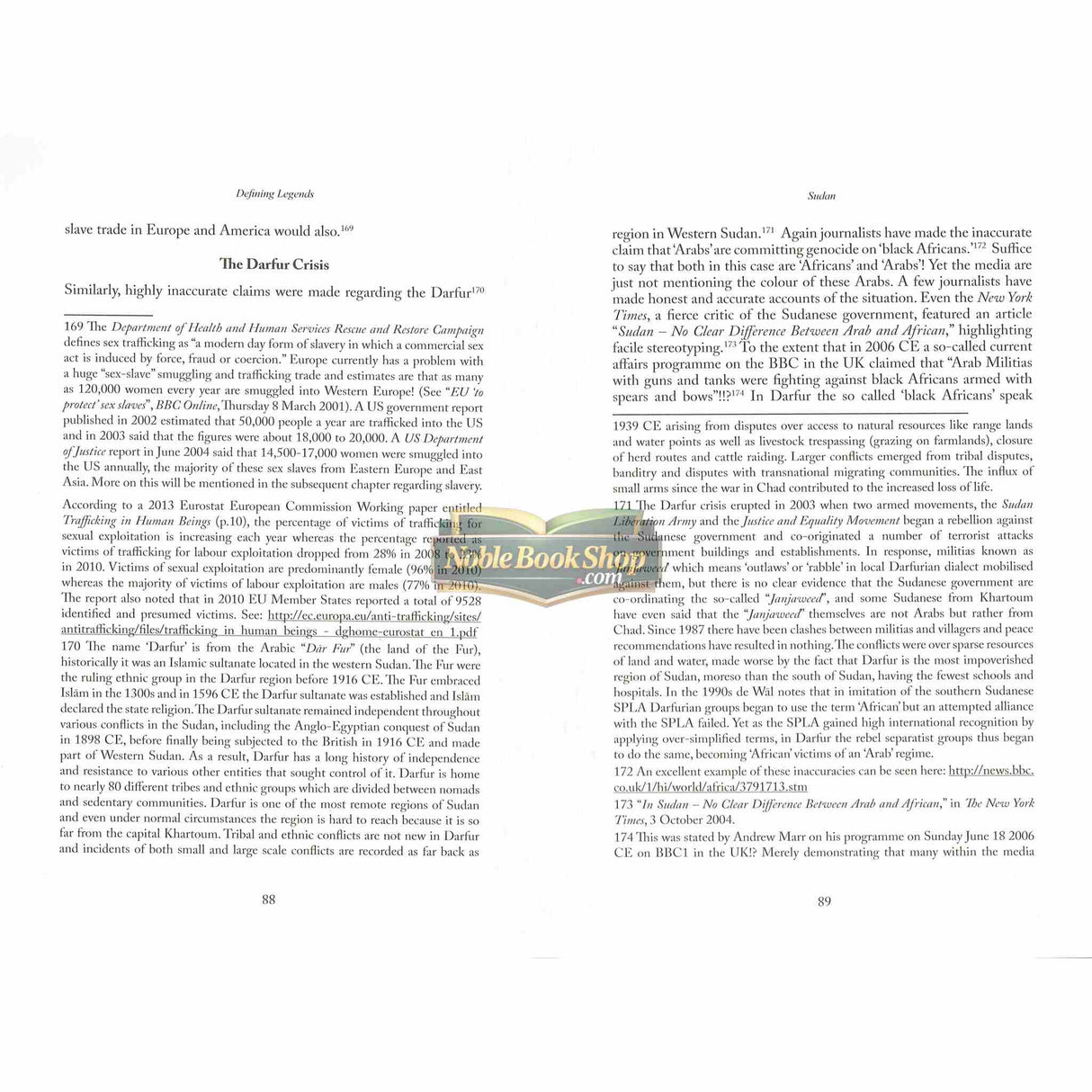 Defining Legends: Analysis Of Afrocentric WritingS Against Isalam