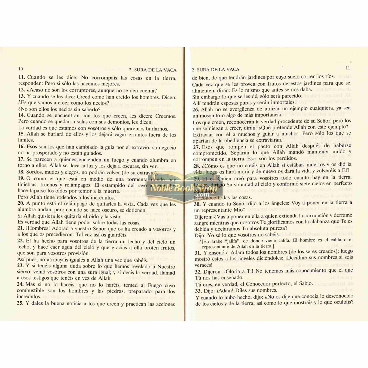 DEL NOBLE CORAN (TRADUCCION COMENTARIO) (Spanish Quran)