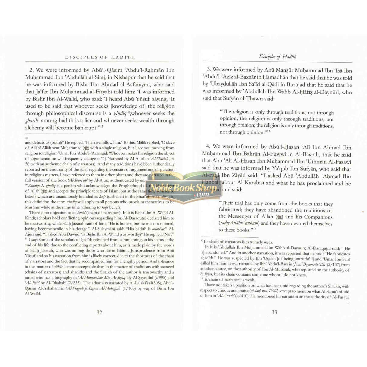 Disciples of Hadith : The Noble Guardians