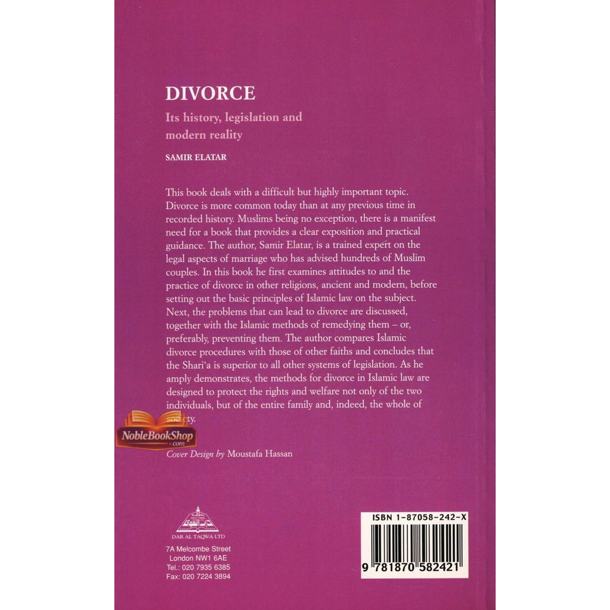 Divorce : Its History, Legislation and Modern Reality