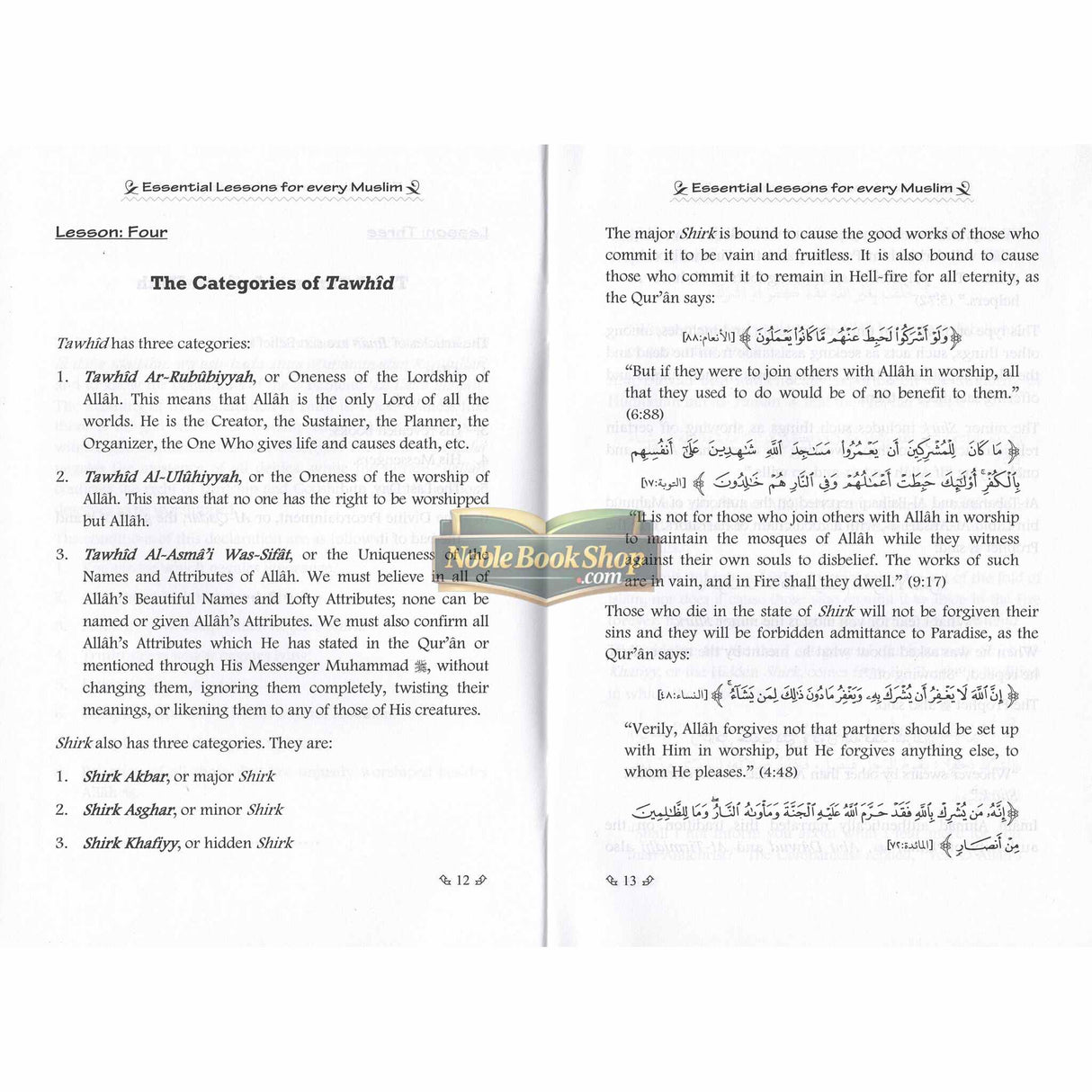 Essential Lessons for Every Muslim