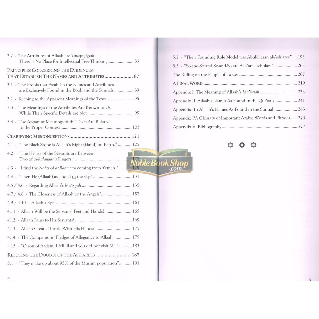 Exemplary Principles Concerning The Beautiful Names Of Allah