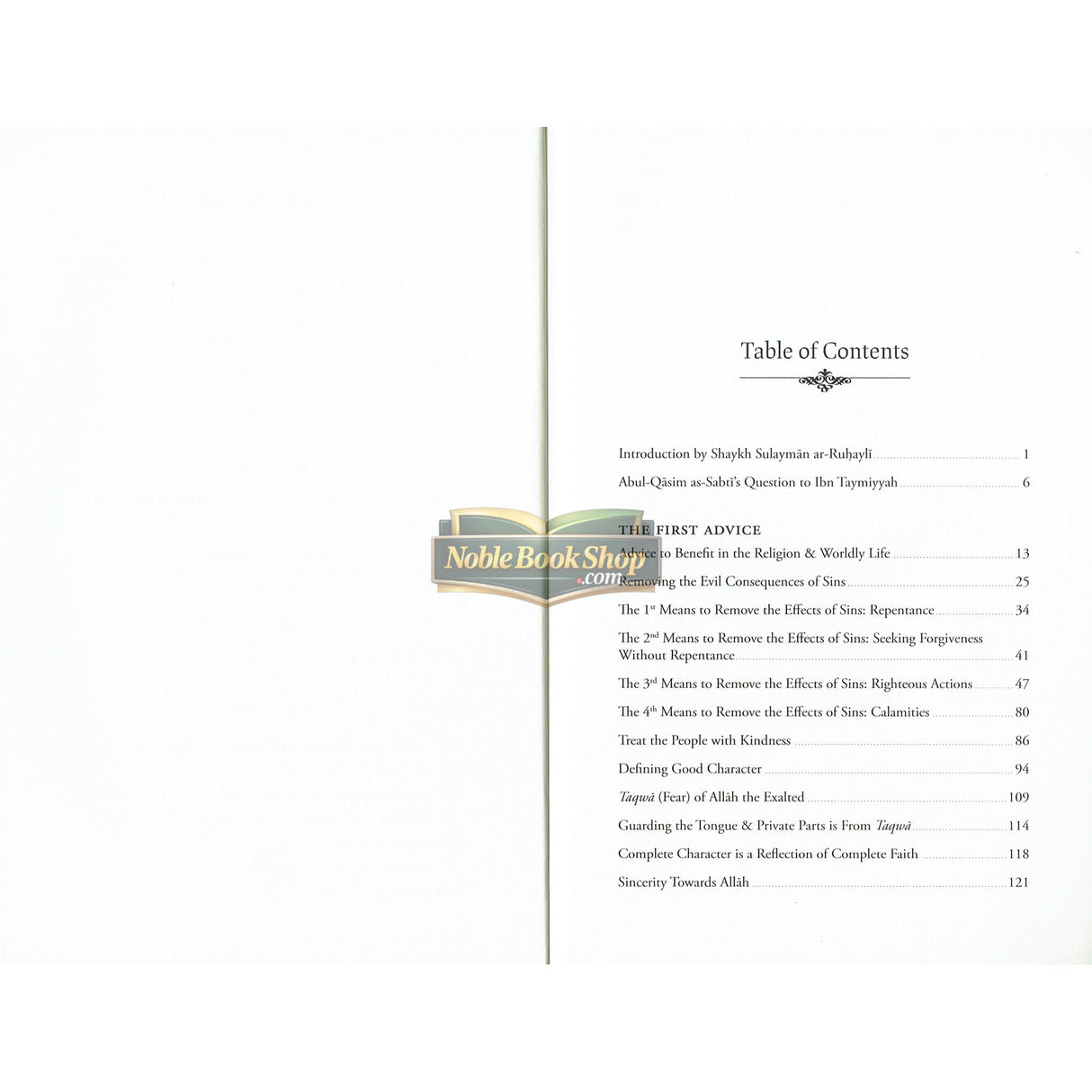 Explanation of Concise Advices of Shaykh Ibn Taymiyyah