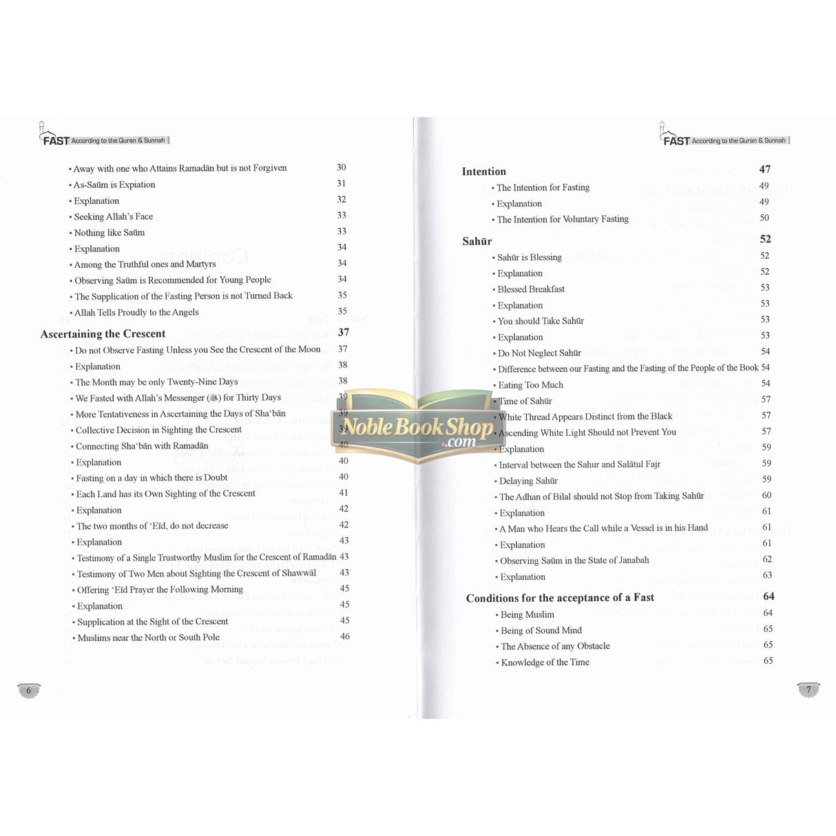 Fast According to the Quran & Sunnah