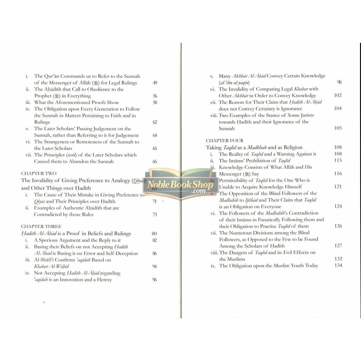 Follow The Sunnah of The Prophet