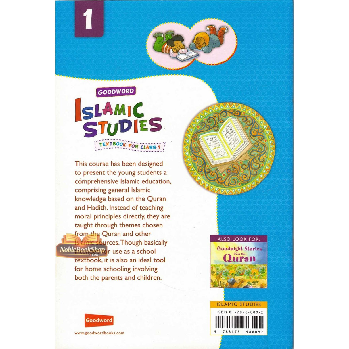 Goodword Islamic Studies: Textbook for Class-1