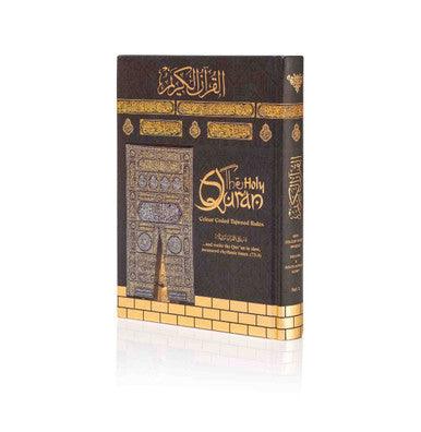 Holy Quran Kabah Cover Colour coded Tajeewd 3 CC HB Large 19x24.5cm