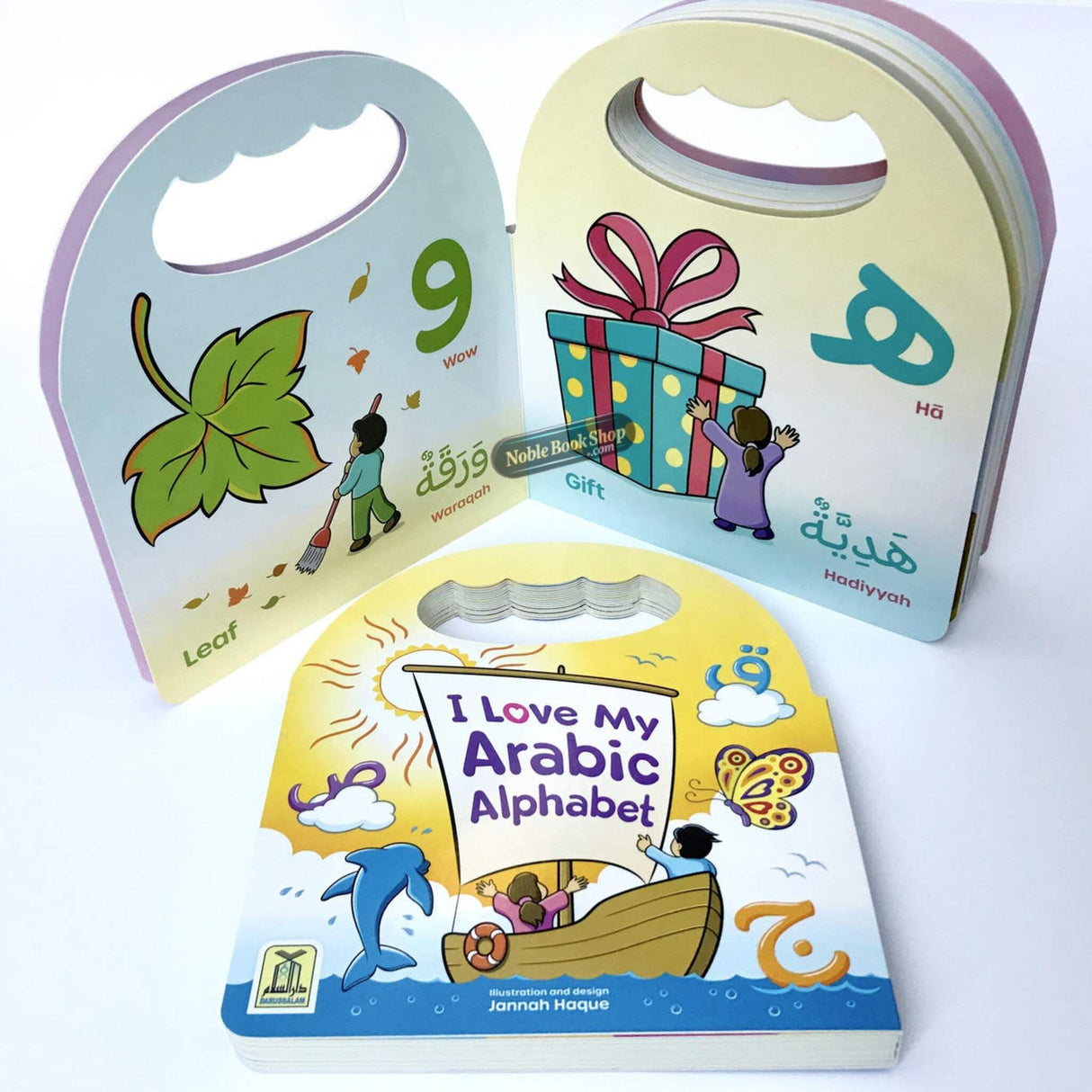 I Love My Arabic Alphabet Pictures with Eyes