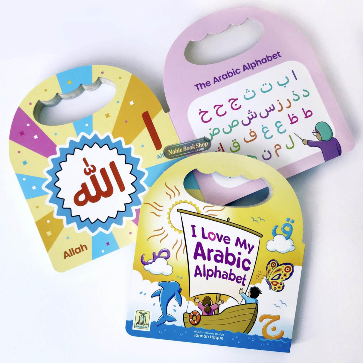 I Love My Arabic Alphabet Pictures with Eyes