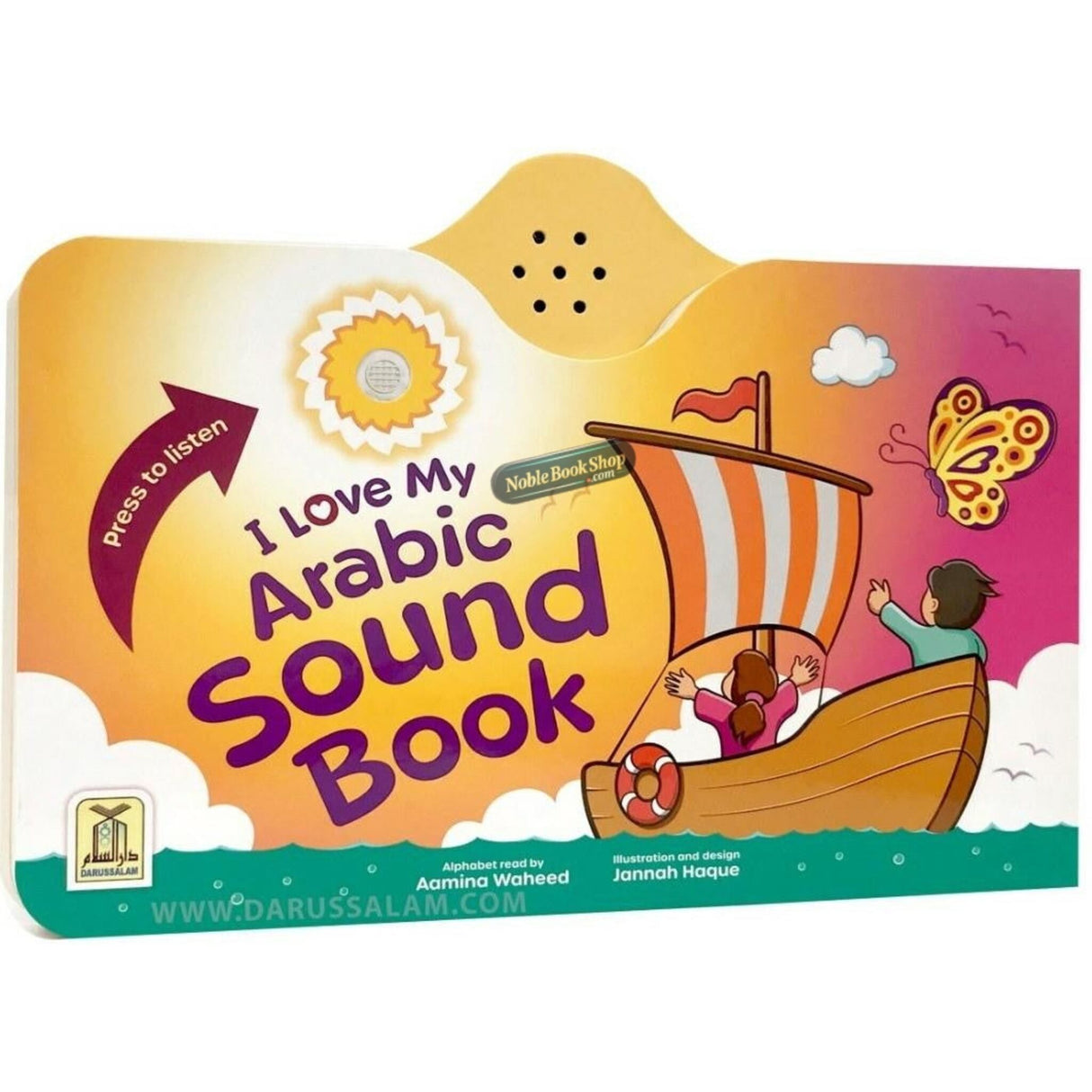 I Love My Arabic Sound Book Pictures with Eyes
