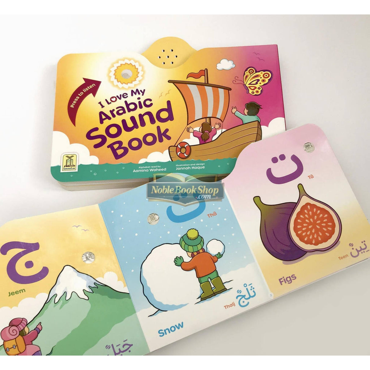 I Love My Arabic Sound Book Pictures with Eyes