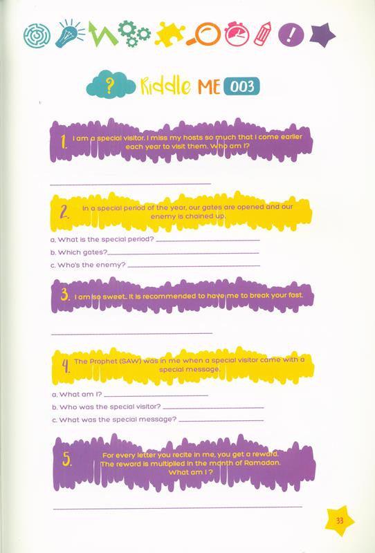 Fun Brain Teasers For Muslim Kids , 9789675699641