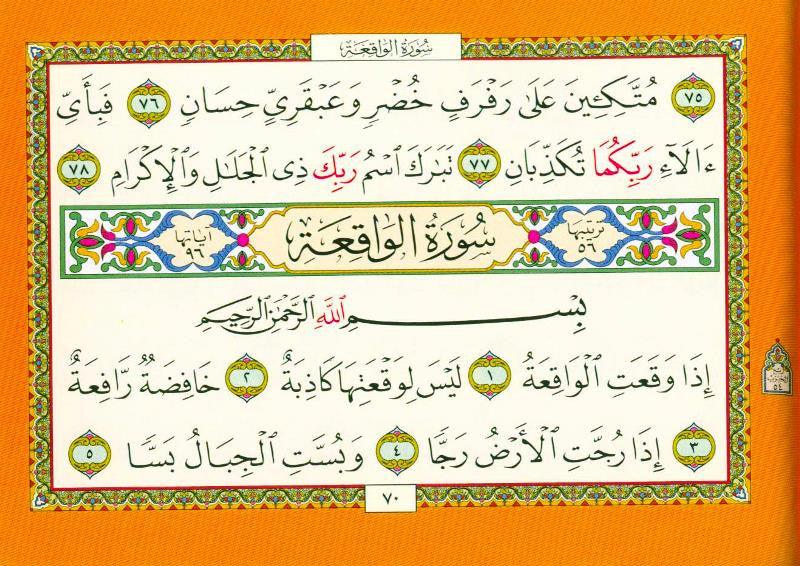 Beautiful Rainbow Colours Selected Surahs Velvet Cover Pocket Size 10x12 cm (24936)