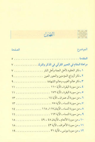 Taking into account the position in the Qur’anic expression مراعاةالمقام في التعبير القرآني (21888) Taking into account the position in the Qur’anic expression مراعاةالمقام في التعبير القرآني (21888)