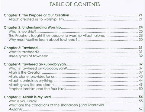Tawheed for Children (25013) Tawheed for Children (25013)