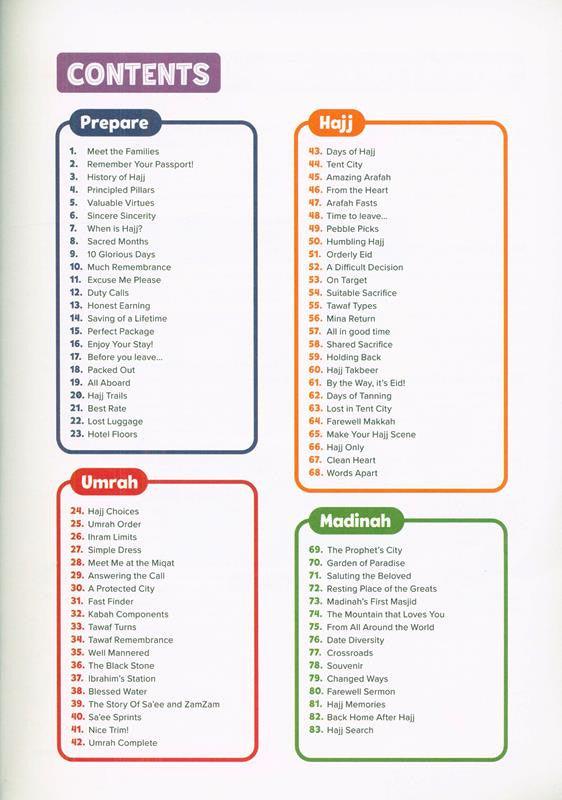Hajj and Umrah Activity Book (24987)