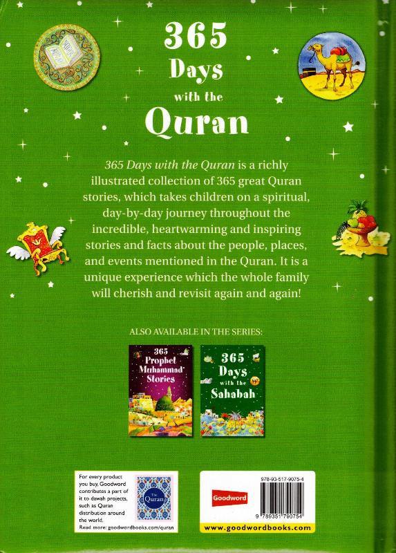 365 Days With the Quran (23762), 9789351790754 365 Days With the Quran (23762), 9789351790754