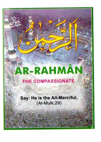 Ninety Nine (99) Names Of Allah Hard Back Pocket Size Ninety Nine (99) Names Of Allah Hard Back Pocket Size