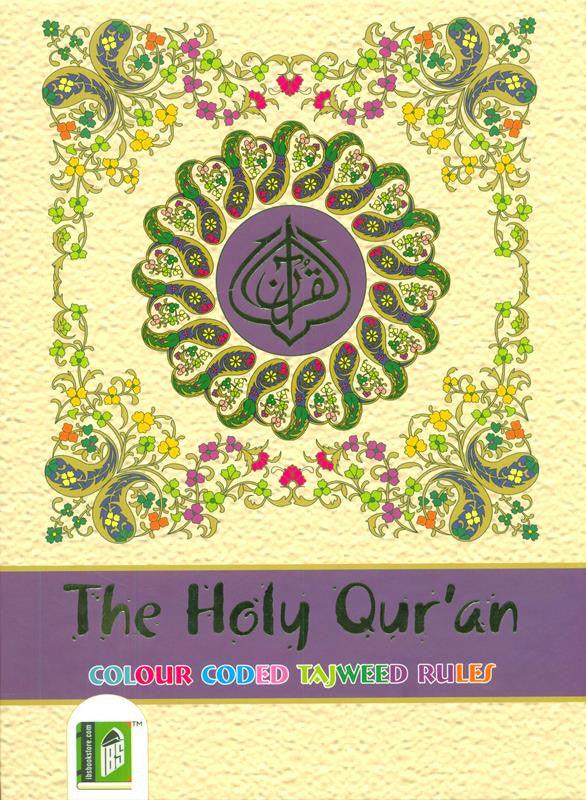 The Holy Quran Colour coded Tajweed Rules (19x24), 9789351690955