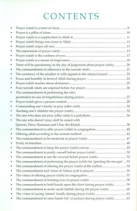 A series Of 40 Hadith On Prayer, 9786035004336 A series Of 40 Hadith On Prayer, 9786035004336