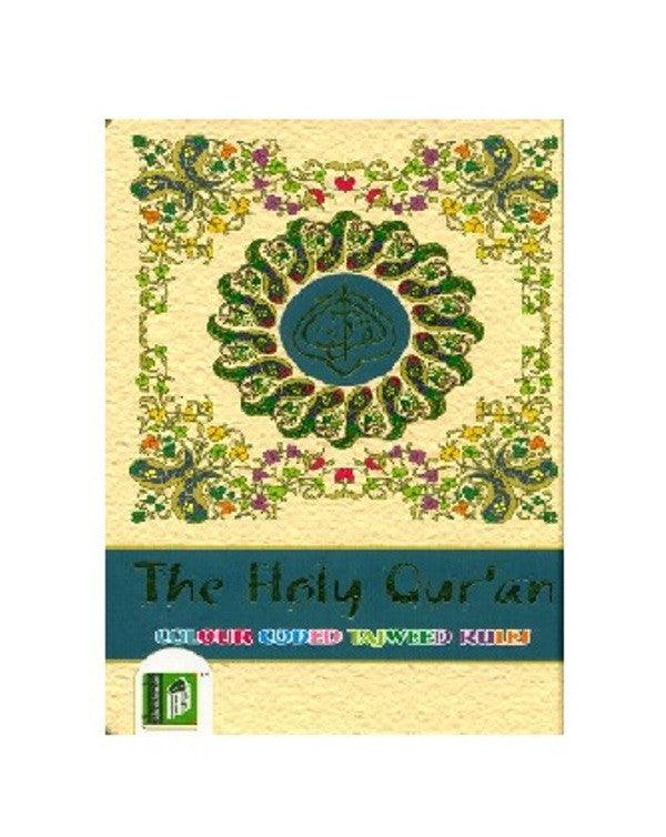 The Holy Quran Colour coded Tajweed Rules (10x14), 9789351690948