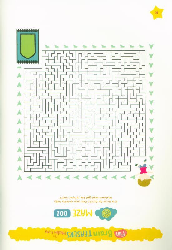 Fun Brain Teasers For Muslim Kids , 9789675699641