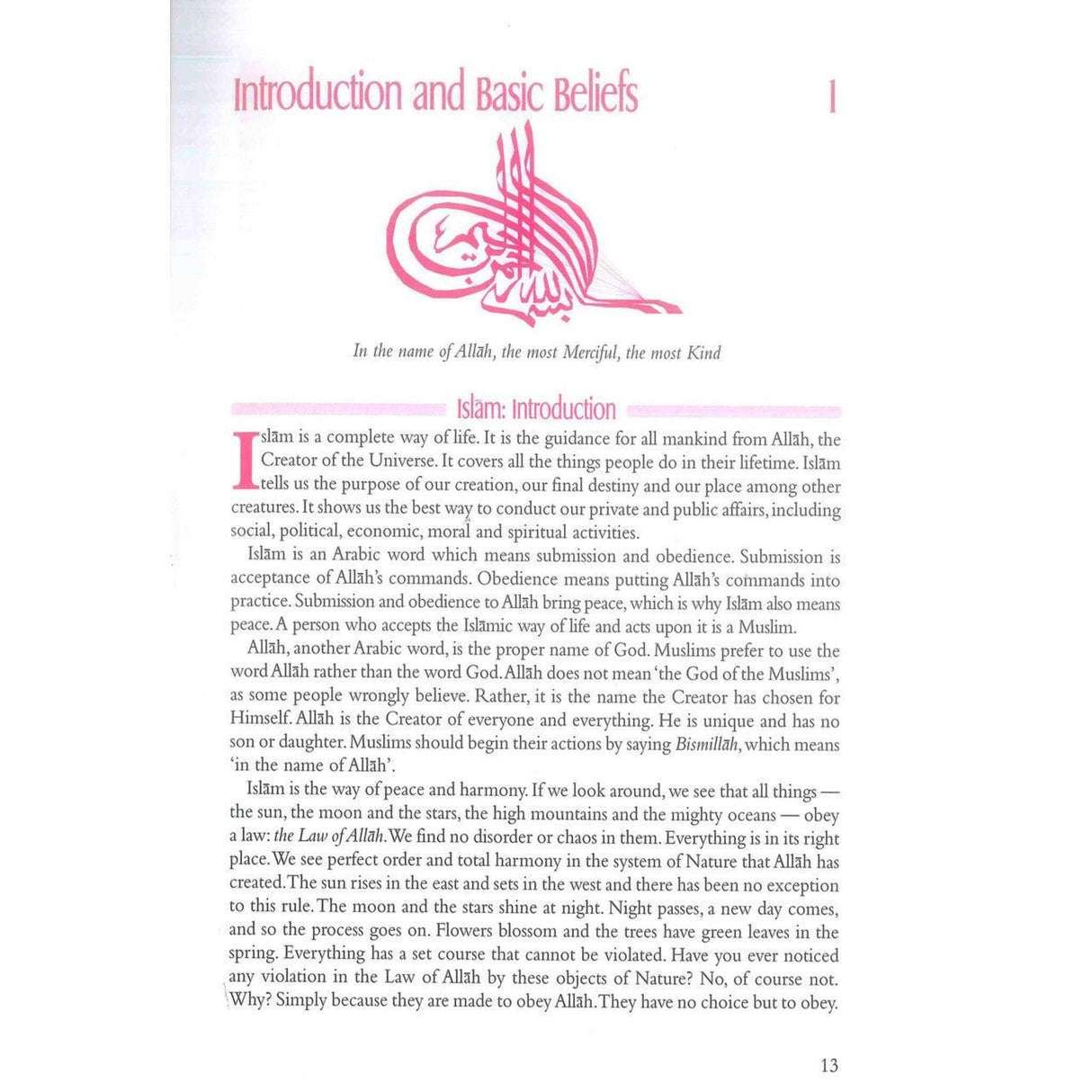 Islam Belief And Teachings